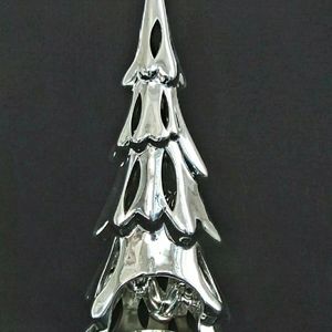 Silver Tree Tea Light Holder